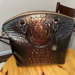 Brahmin Large Duxbury Leather Satchel